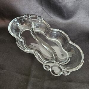 Vintage Duncan Miller 1940s Canterbury Divided Relish Serving Dish